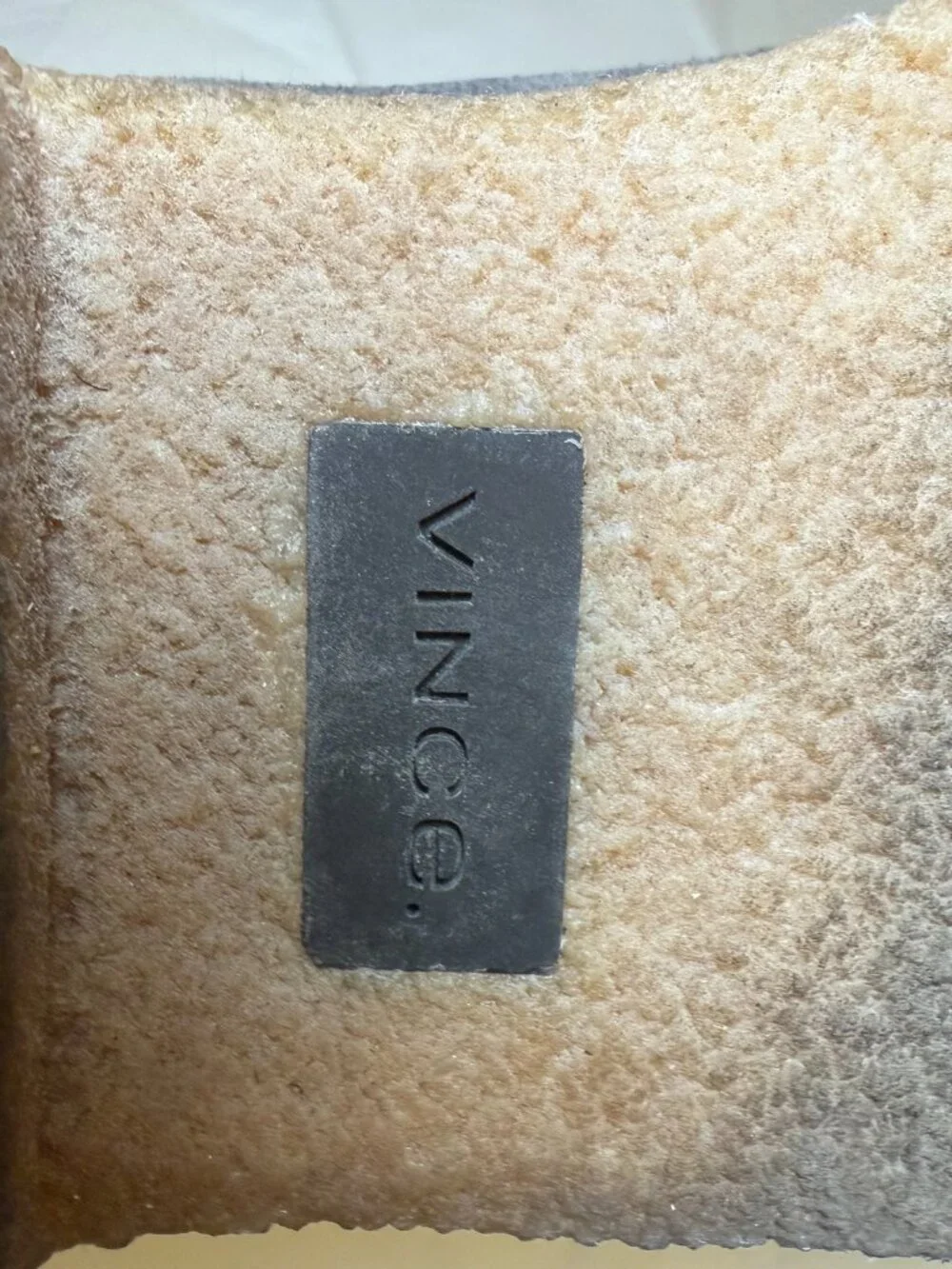 Vince Mens Gray Suede Chelsea